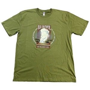 Yellowstone National Park Wyoming Camp Grand Tetons Old Faithful Unisex T-Shirt